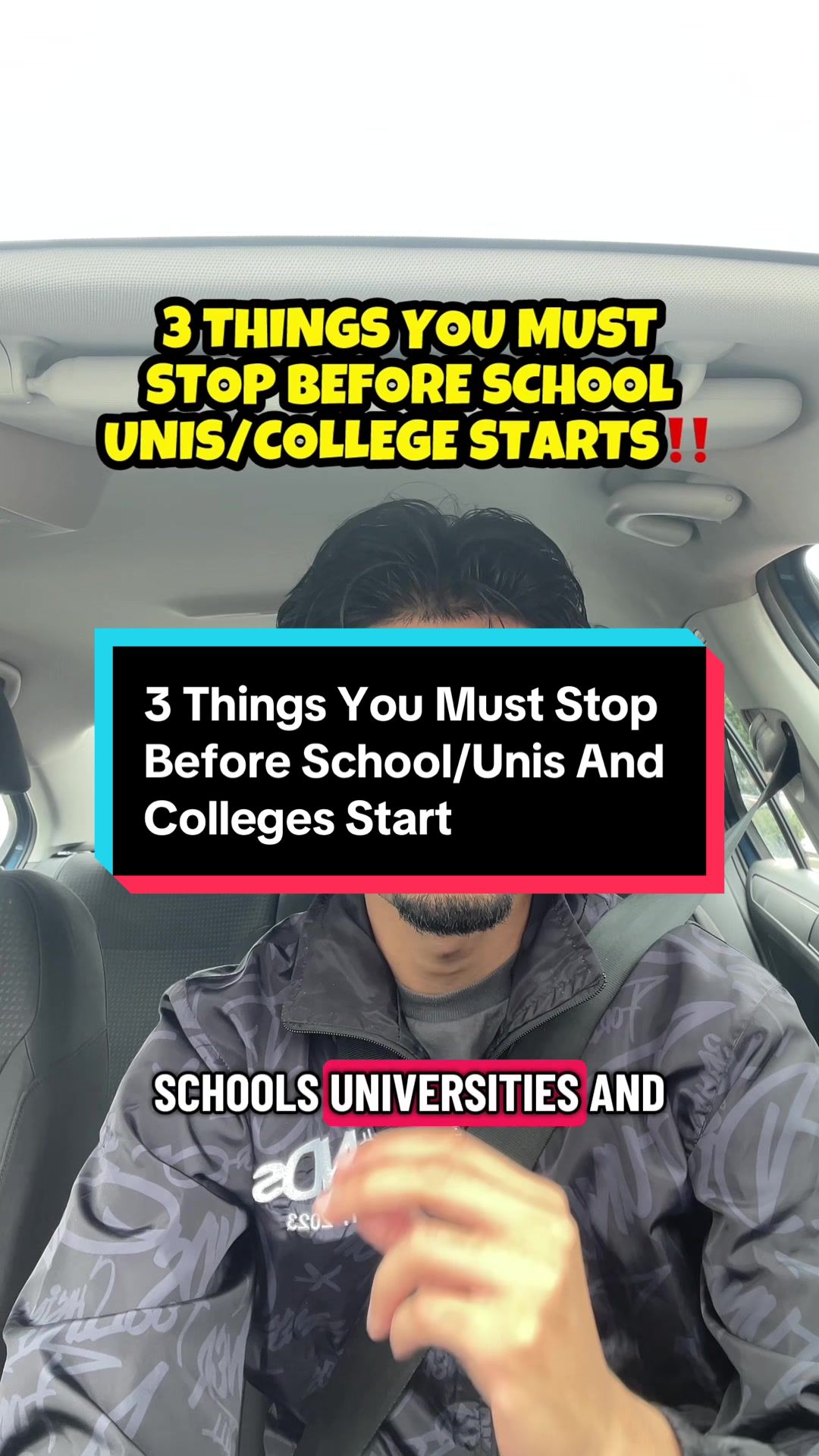 Things you shouldn’t do before school, university or college starts. #school #university #college #education #905ot
