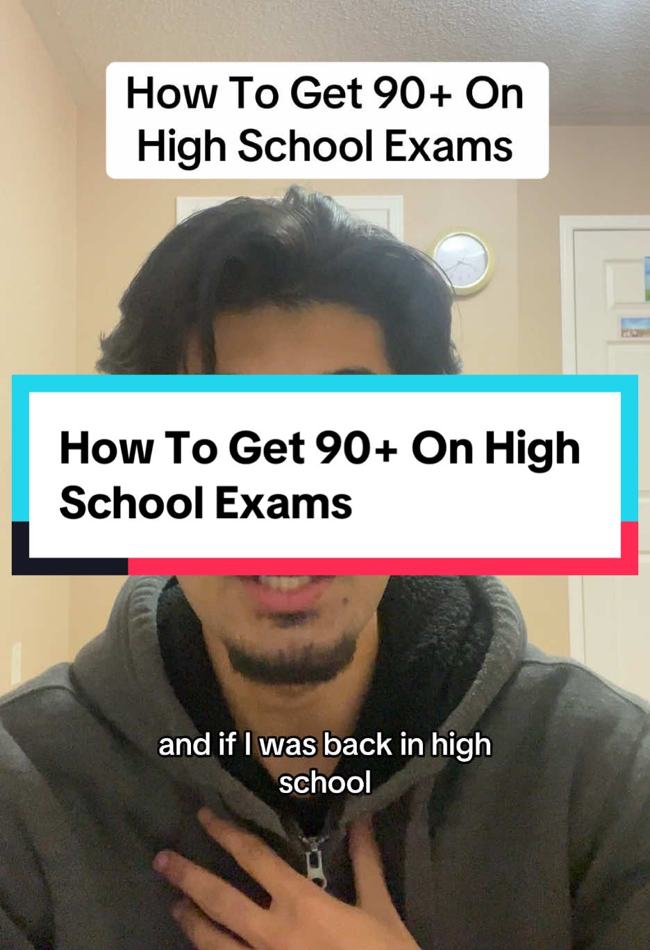 If your in high school and want 90+ on a exam, watch the full video or else congrats your failing! #highschool #exams...