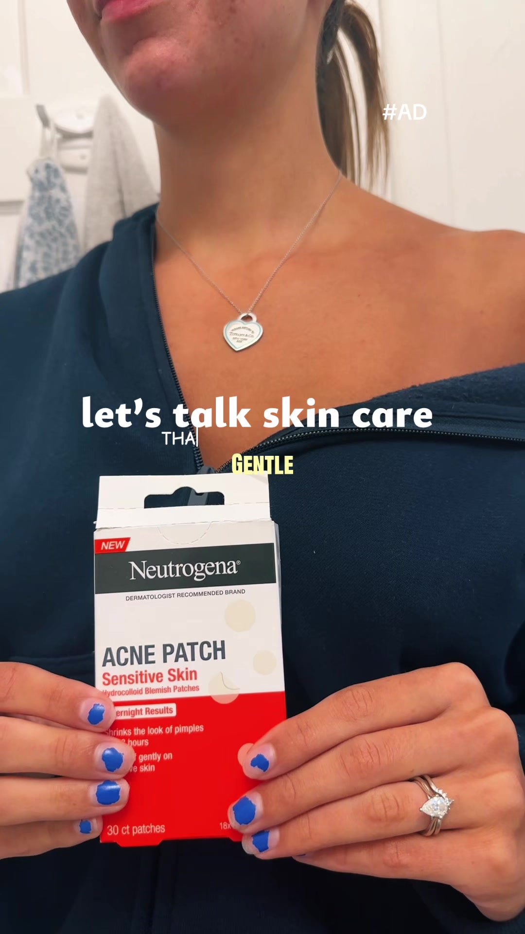 #ad adding the NUMBER ONE rated pimple patch brand to my morning skincare routine @Neutrogena #acne #skincare #pimple...