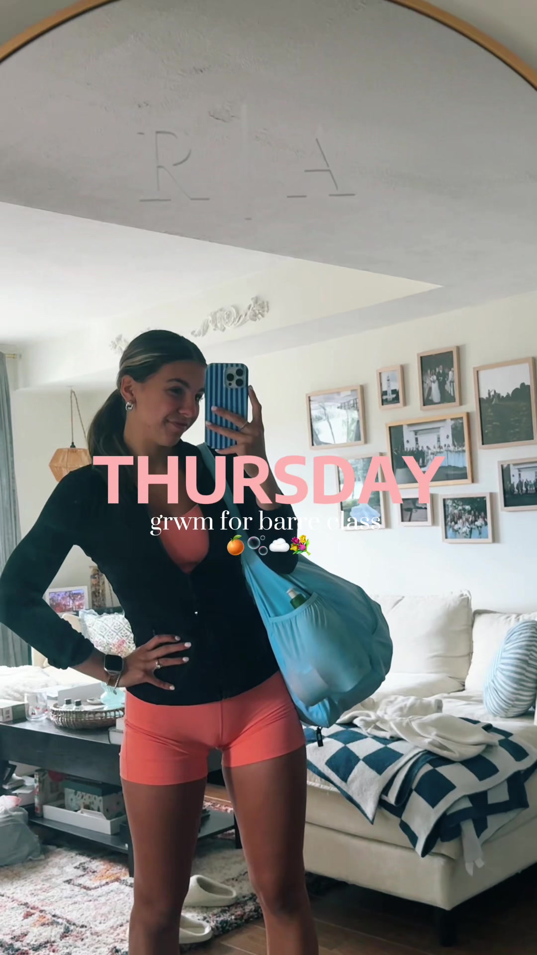 This was my 2nd barre class and I LOVE it!!! It’s SO good #barreclass #lifetime #grwm #morningroutine #grwmroutine