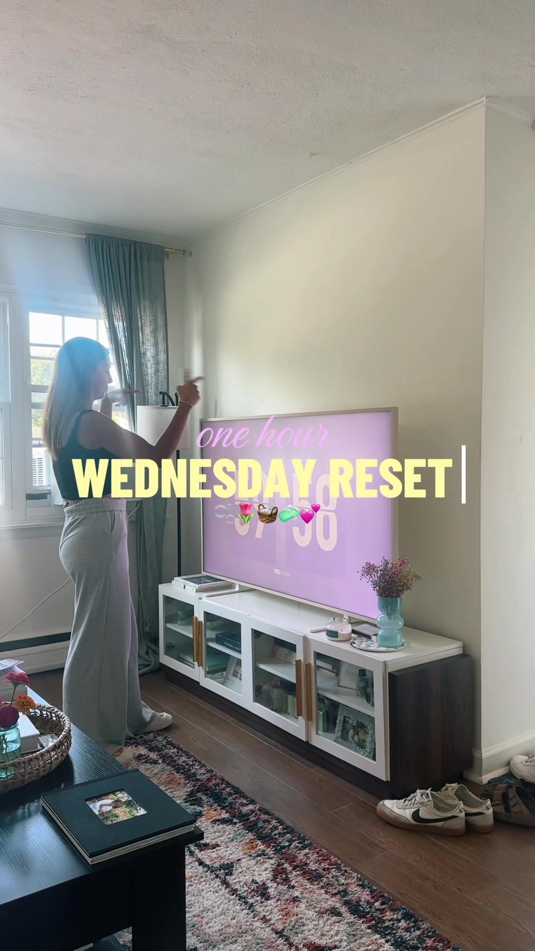 I love a good rest! Feels like I can relax now 🥰#reset #CleanTok #apartmentreset #cleangirl #cleaning @Tineco-US @ta...