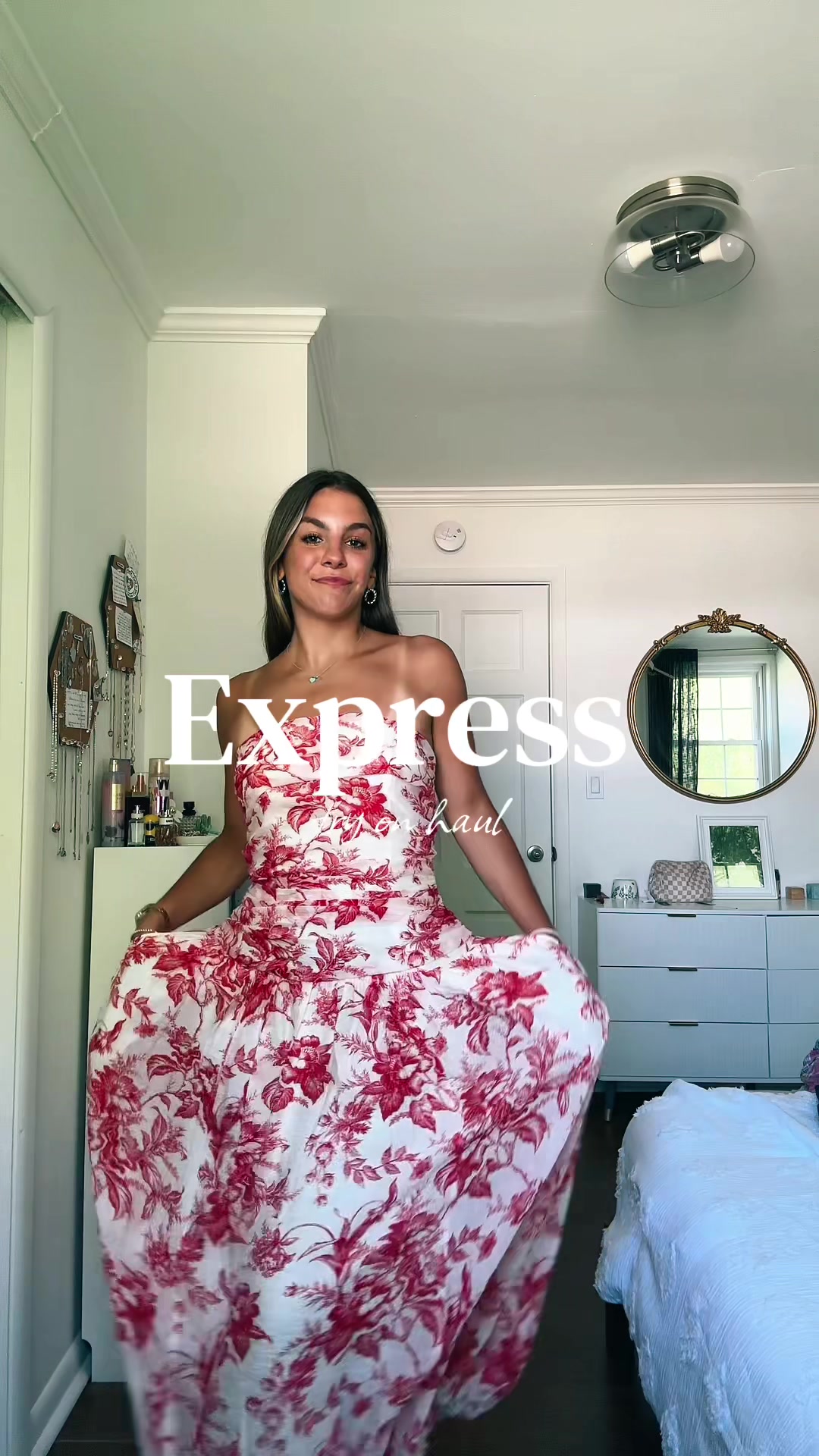 Shop all these looks right here on TikTok shop! Which outfit is your favorite 🫶💐☀️🎀 @EXPRESS #dresstoexpress #gift...