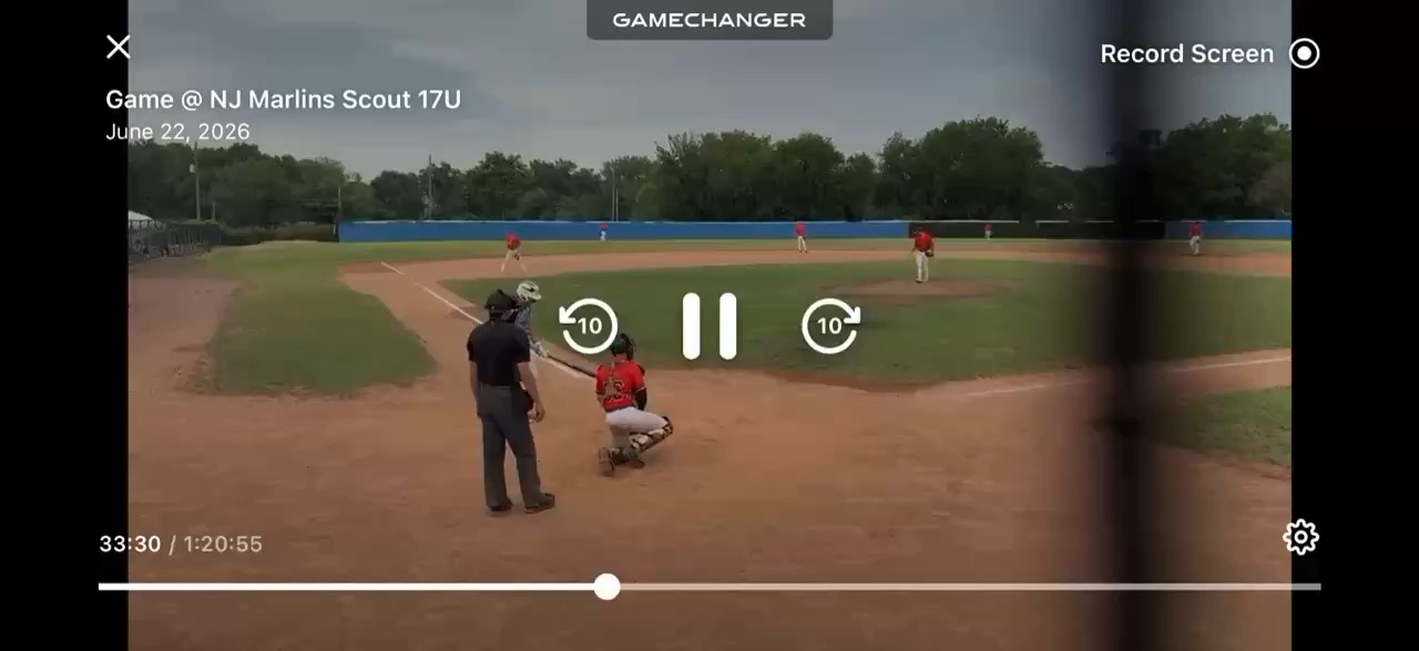Diving Play third base