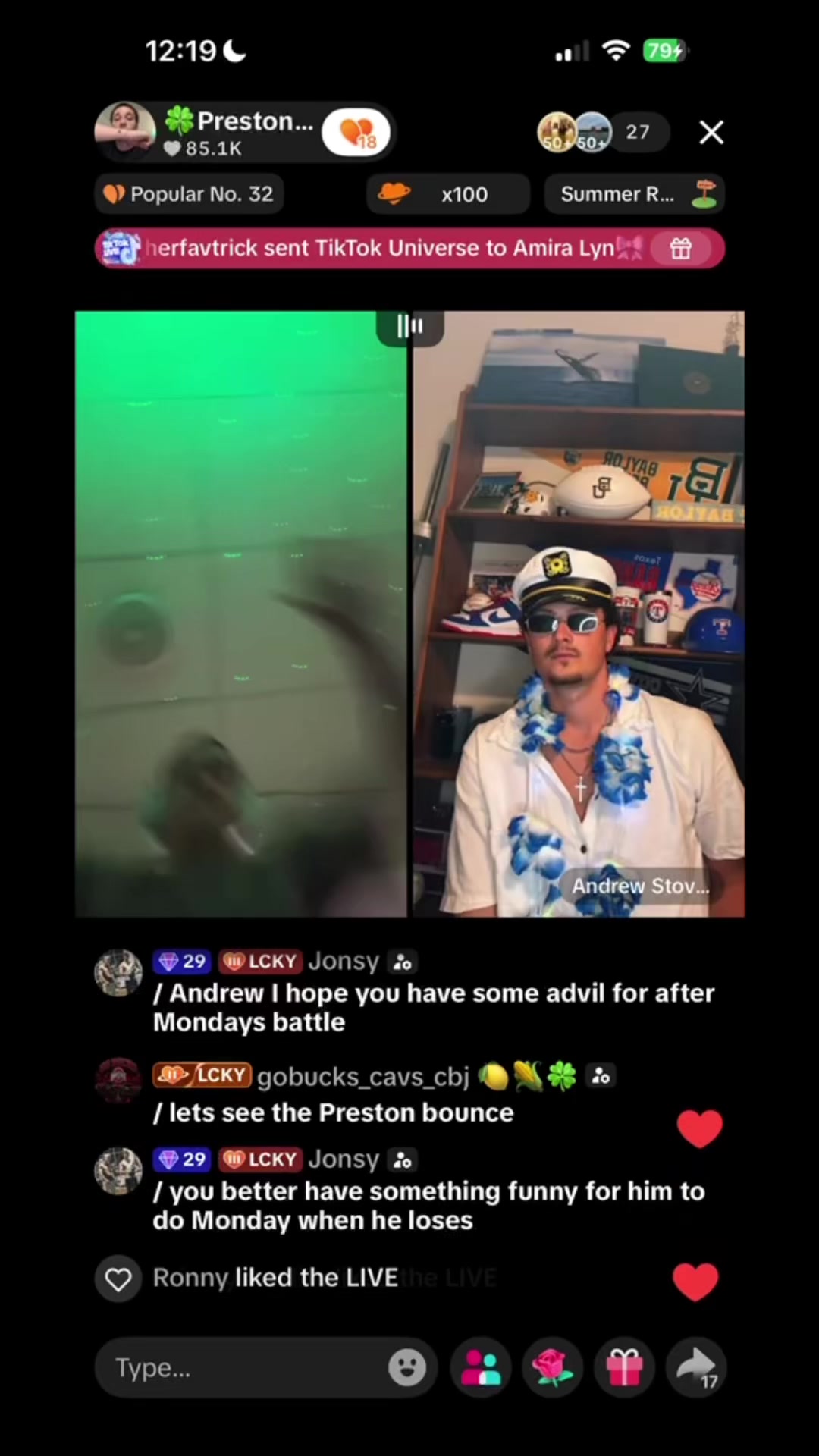 THE PRESTON BOUNCE! #prestonluckey #fyp #funny #clips #tiktokbattle