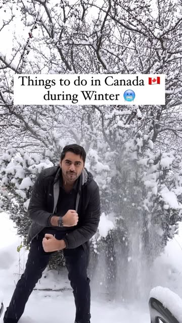 Things to do in Canada during Winter 🥶 🇨🇦😂 . . . . #reels #reelsinstagram #trending #reelitfeelit #Canada #reelsv...