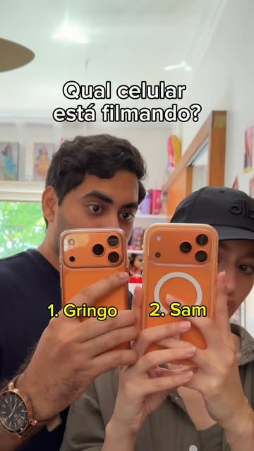 QUAL CELULAR ESTÁ FILMANDO? 🤪