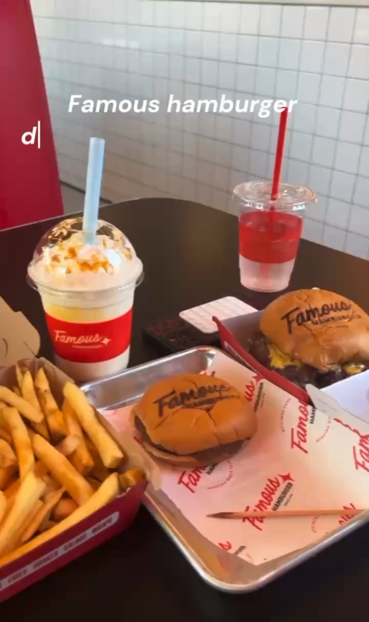 Famous hamburger Famous