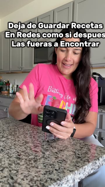 ¿También guardas recetas en Instagram y después nunca las encuentras? Con ReciBites puedo importarlas y organizarlas...