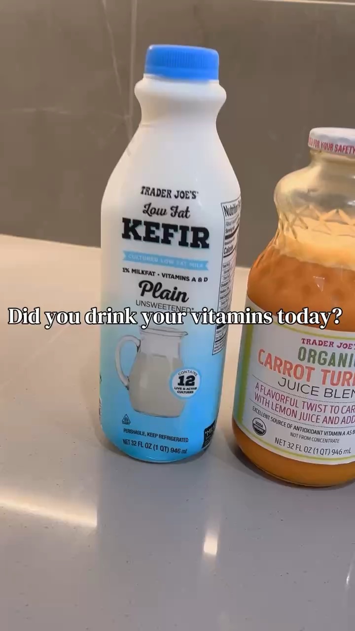 Did you DRINK your vitamins today?