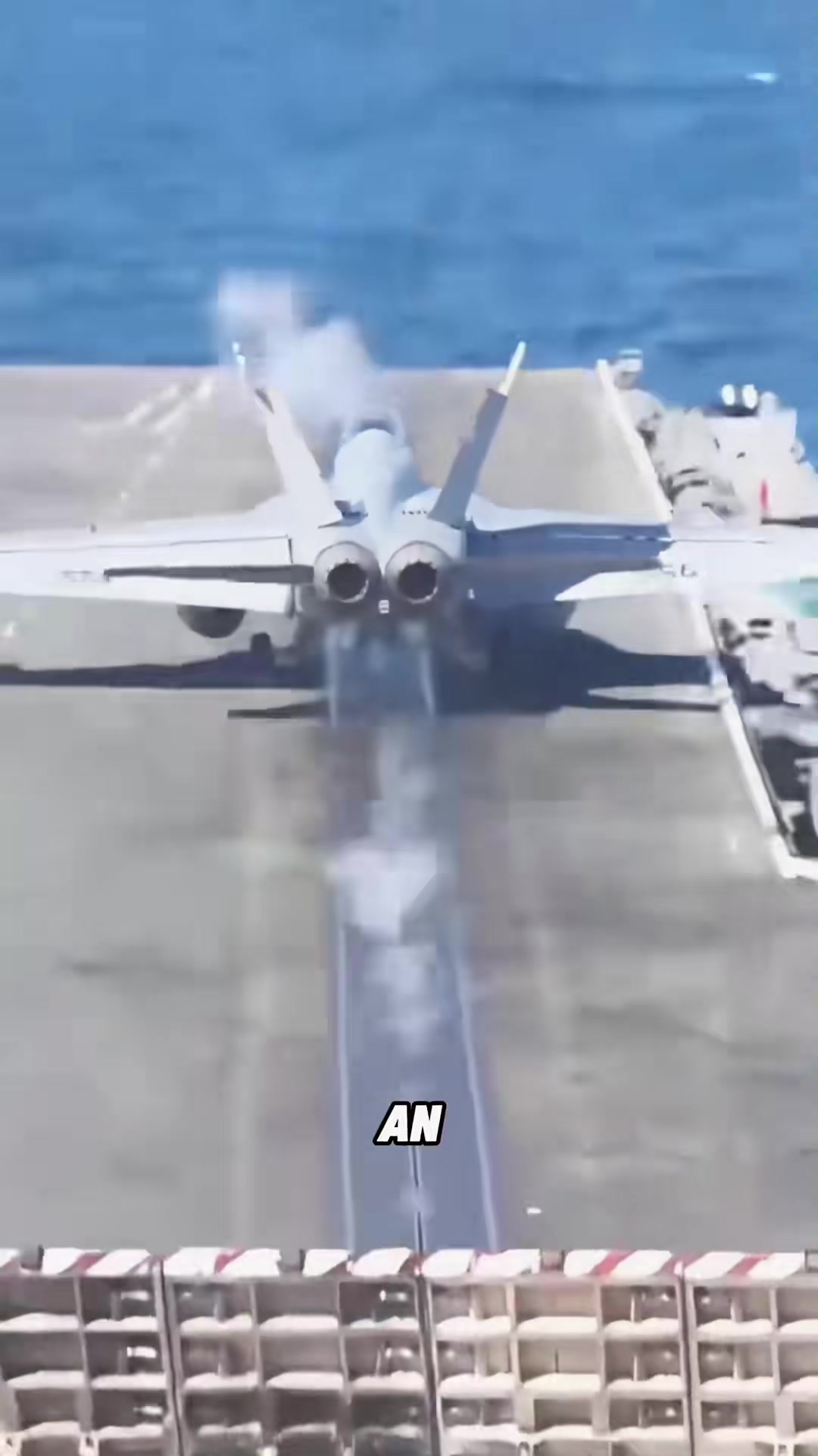 How fighter jets take off from aircraft carriers using powerful catapult systems to overcome extremely short runways...