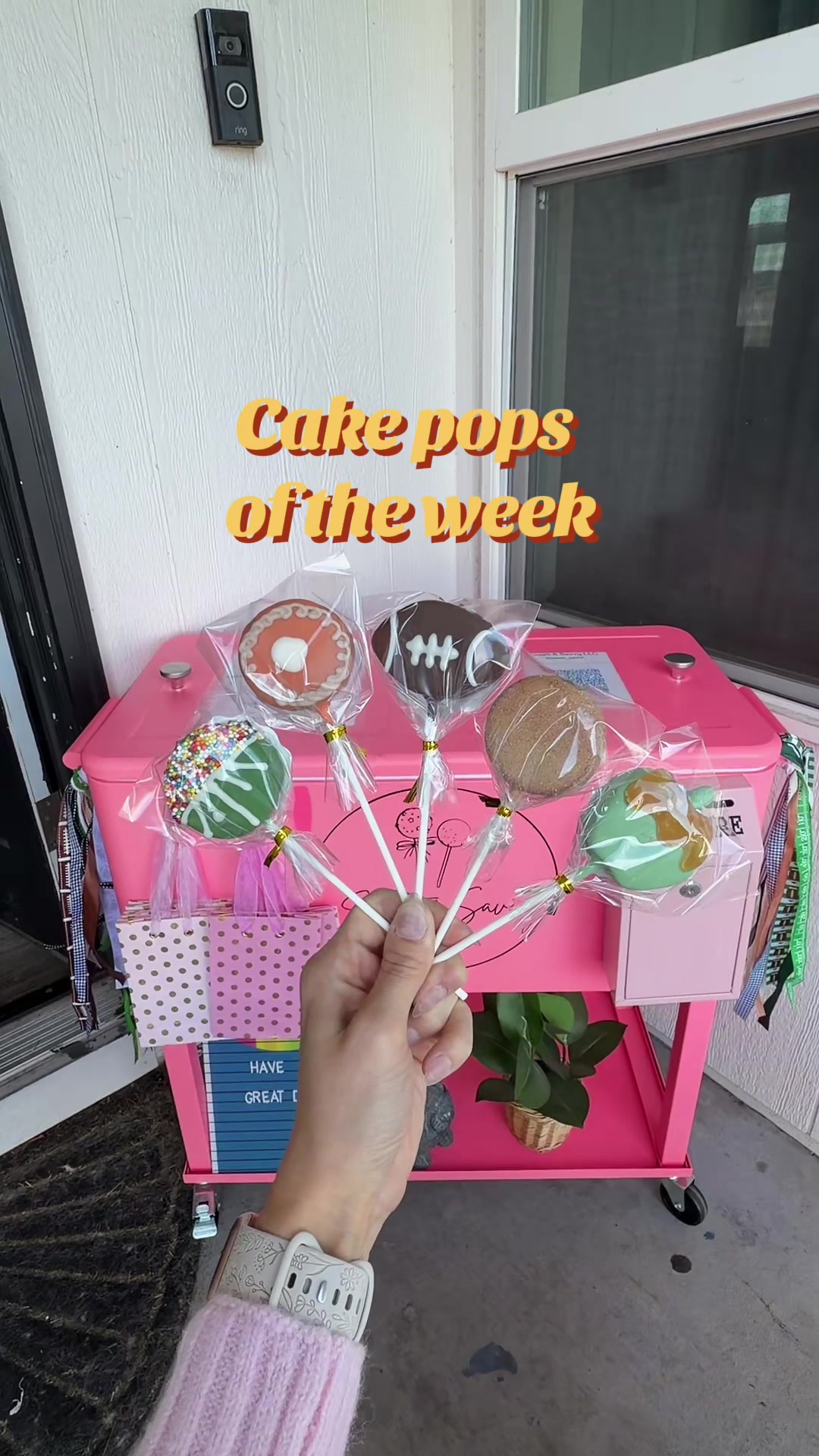 Another week of cake pops! #fyp #cakepopsoftiktok #trending #cakepopcart #cakepops