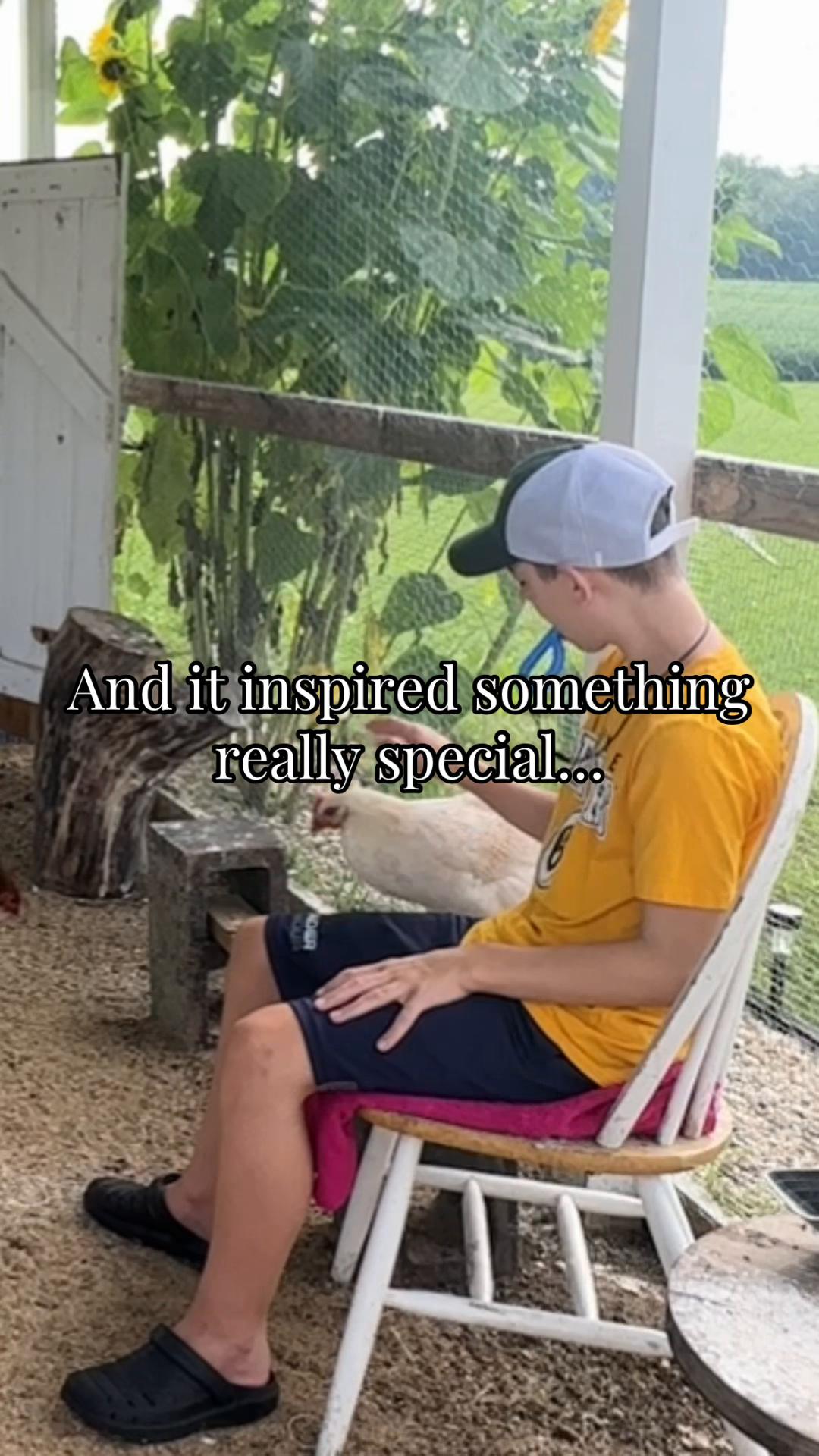 “Hello chickssss.” 🥹🐓 THIS is why I created Homestead Helpers. As a special needs mom, I’ve learned that helping, l...