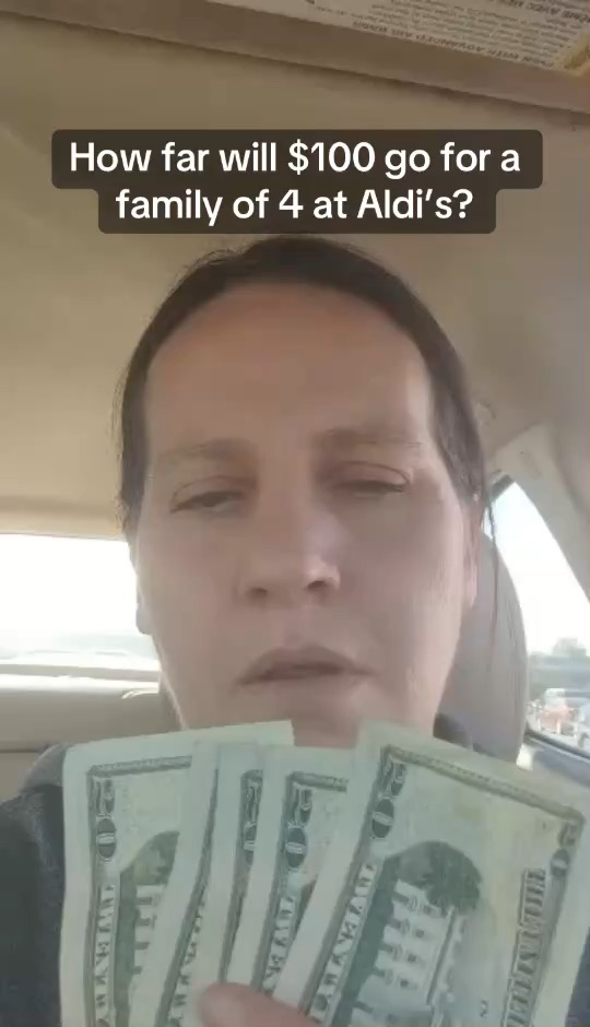 Feeding a family of 4 on $100 weekly at Aldis