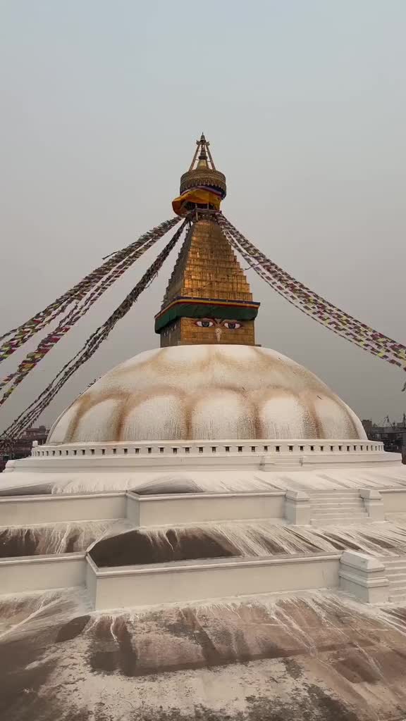Buddha Purnima ~ May 15th ☸️ | World Heritage Site - Boudhanath Stupa | Taped April 2023 #buddha #kathmandu #nepal #t...