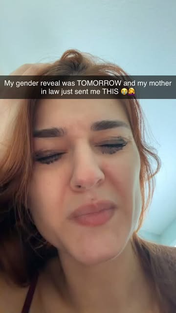 I’ve never felt worse than right now #genderreveal #babyshower #pregnancy #motherinlaw #toxic