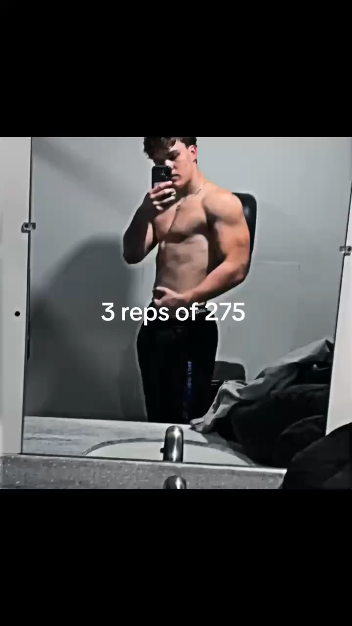 3 reps 275