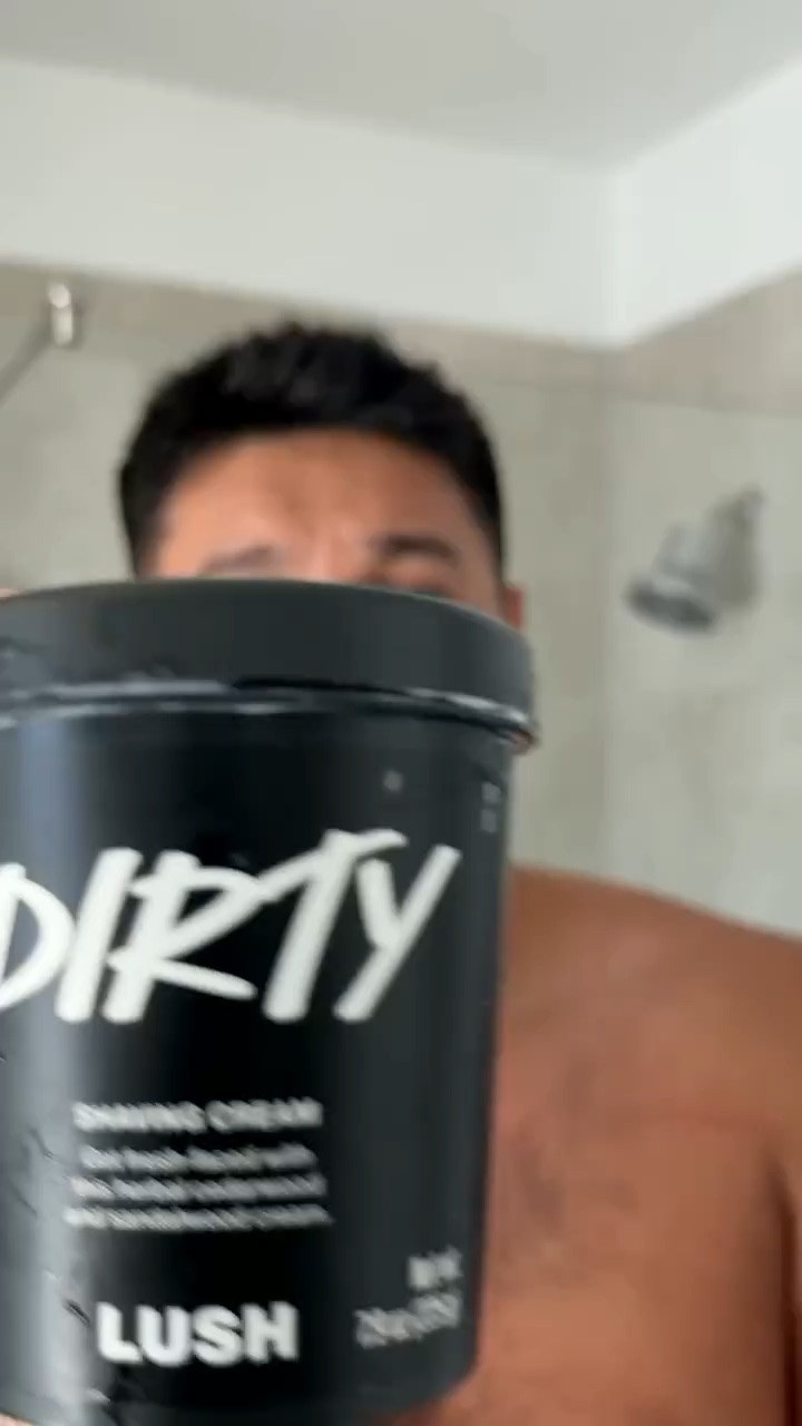 Lush shaving cream