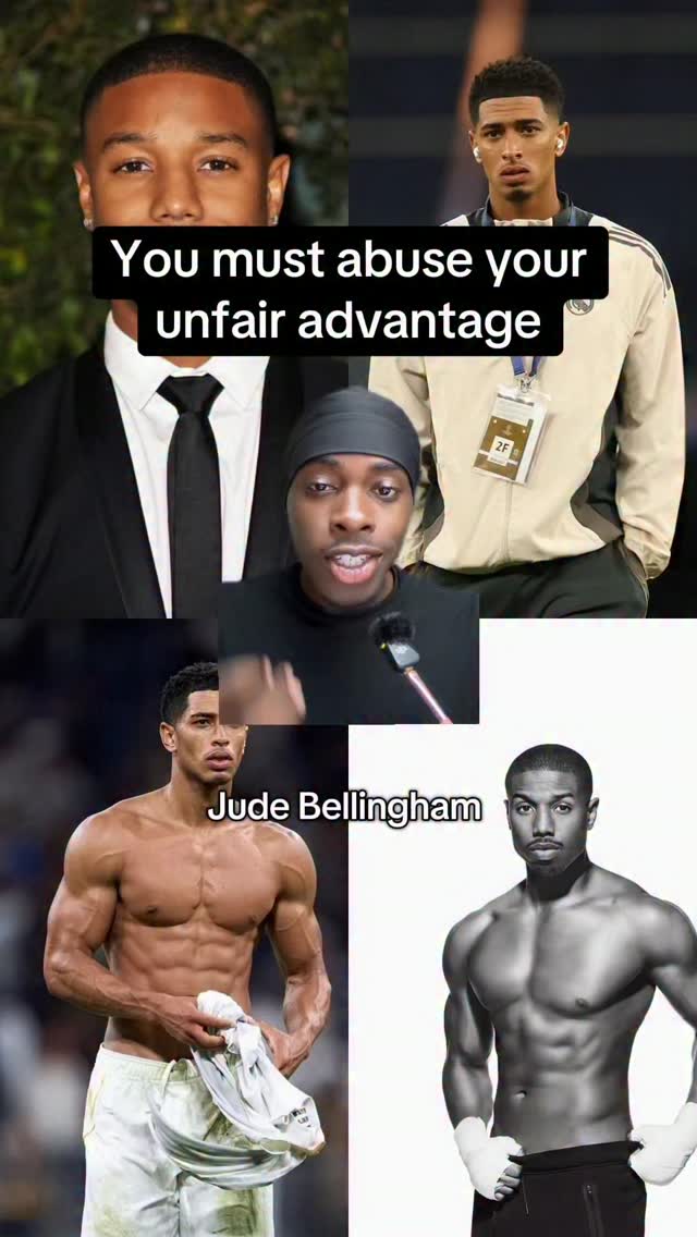 You MUST abuse your unfair advantage 💪🏾