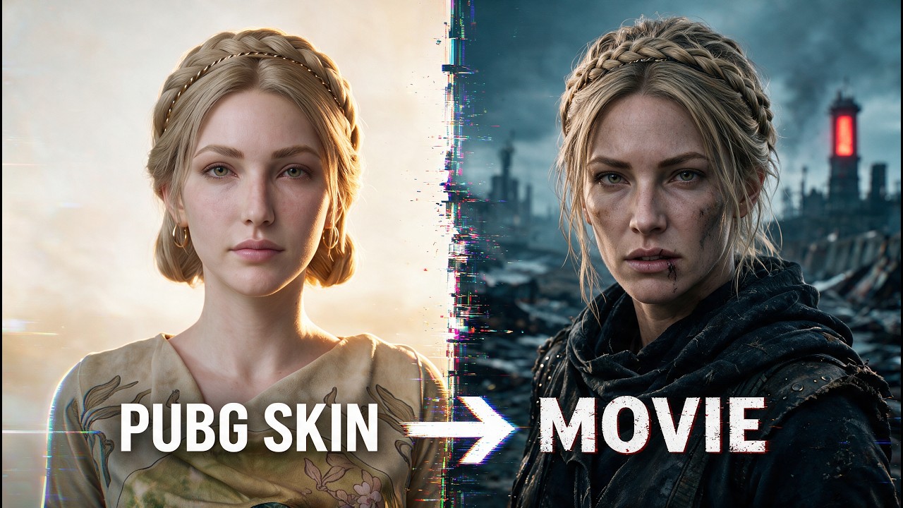 I Turned a PUBG Skin Into a Movie — "GARDEN & WAR" She was just a PUBG skin. Then I gave her a war to survive. GARDEN...
