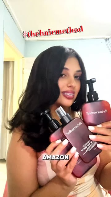 My wash day with The Hair Method ✨ 100% silicone-free + Coconut Alkanes for shine without the weight or build-up. Pur...