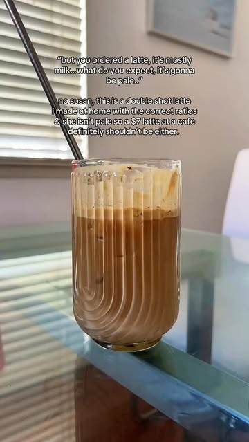my @breville barista express and a good coffee bean could run circles around some of these overpriced coffee shop lat...