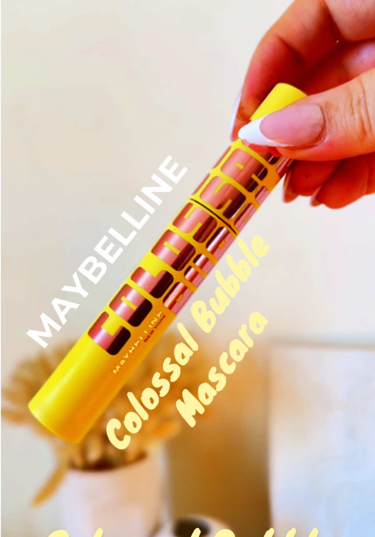 All they said about this mascara was true 😍! @Maybelline NY colossal bubble mascara does the trick #tiktokshoplabord...