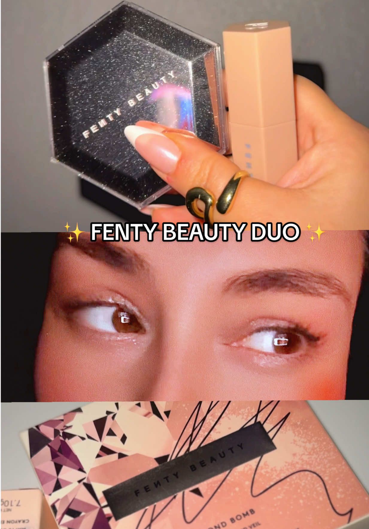 The ultimate bundle and @Fenty Beauty never misses ✨✨✨ #fentybeauty #diamondbomb #rihanna #tiktokshopcreatorpicks #ti...