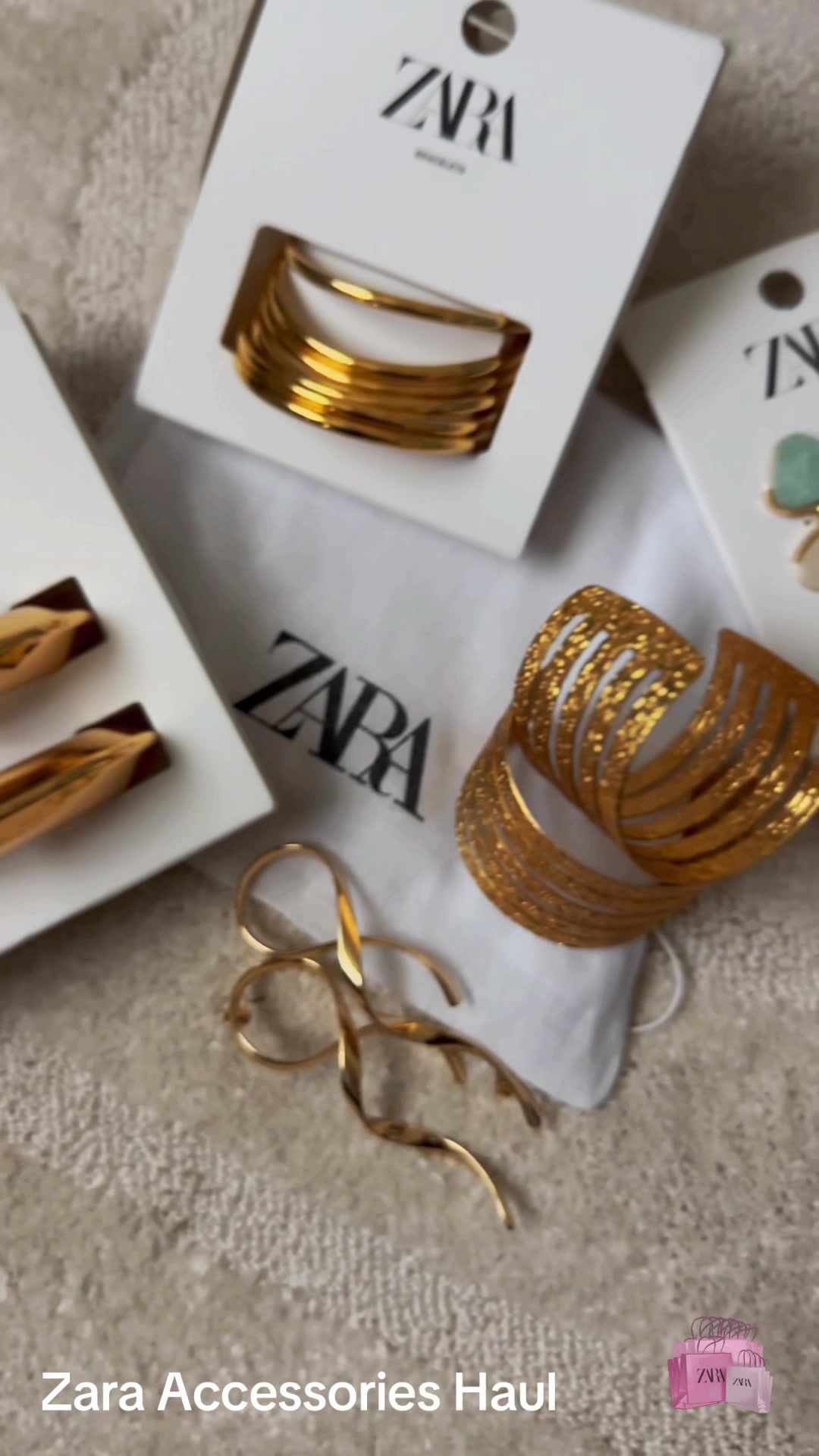 A little Zara Accessories haul ✨ So many good pieces! I love the irregular earrings and the duotone bracelet especial...