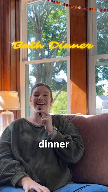 When dinner time is a struggle, bath dinner is a great tool to have in your back pocket! Sometimes I don’t have the d...