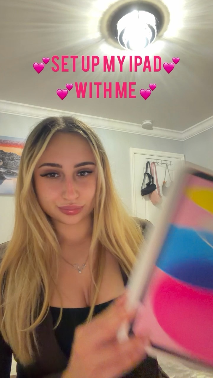 Come set up my iPad with me!