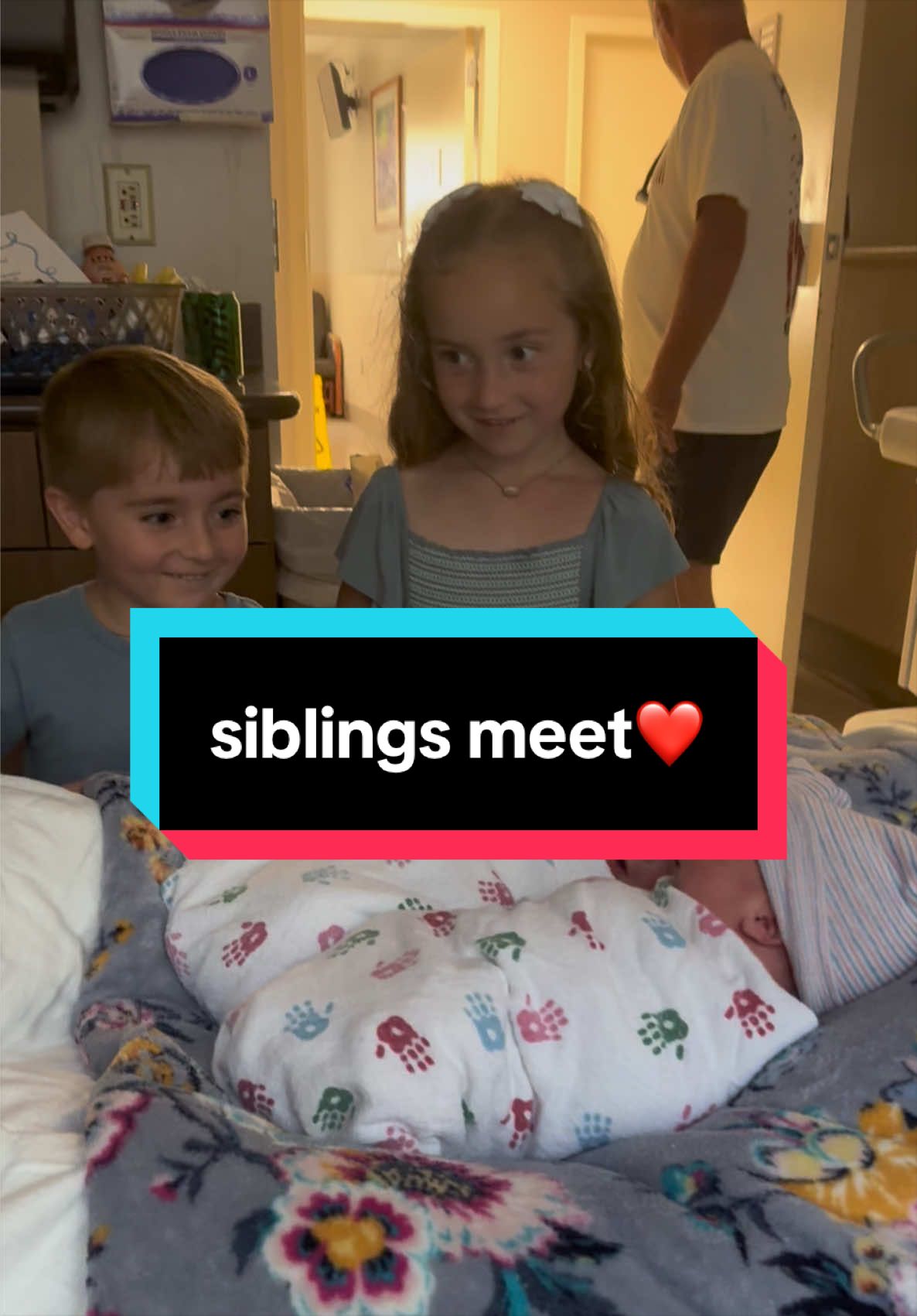 one of the many moments i’ll never forget 🩵 the older babies meeting the younger babies. they had been waiting all d...