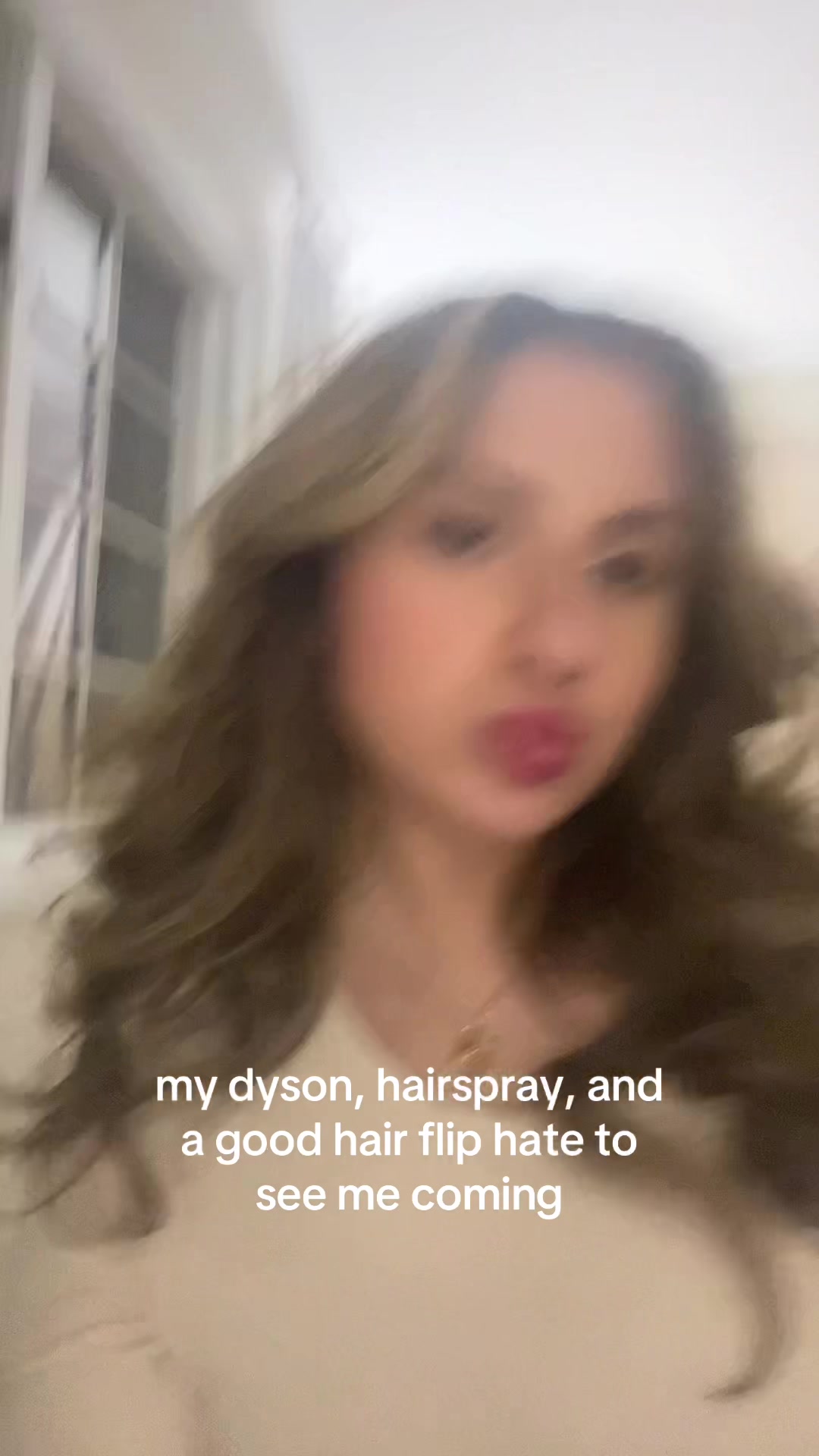 my go to hair style not sure what that little glitch was tho #hairstyles #dyson #fyp #hair
