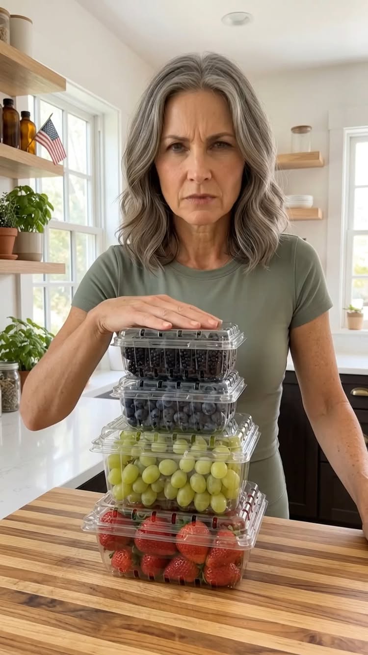 Your fruit isn't going bad — your container is killing it 🍓 Those grocery clamshells trap moisture and turn your ber...