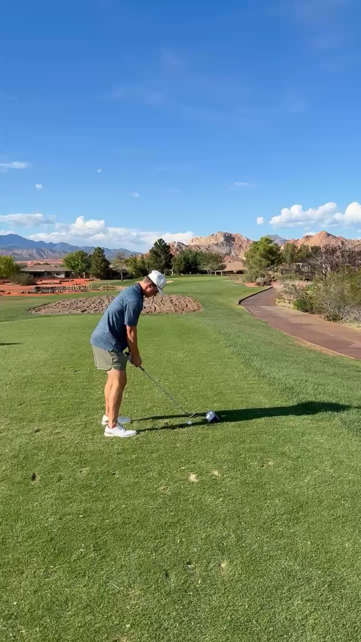 golfing
