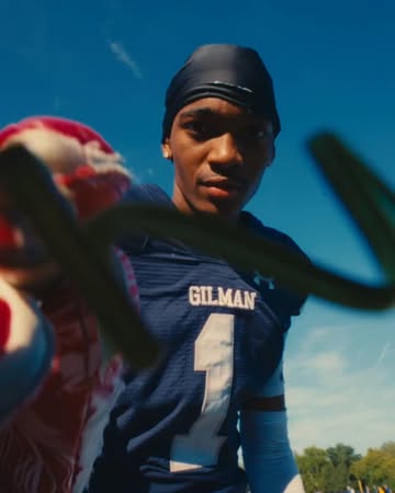 Marcus Turpin on Gilman is an absolute beast 🔥 #highschoolfootball #edit #highlights