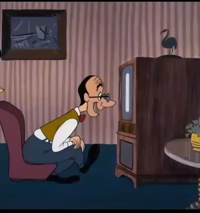 Dad and TV