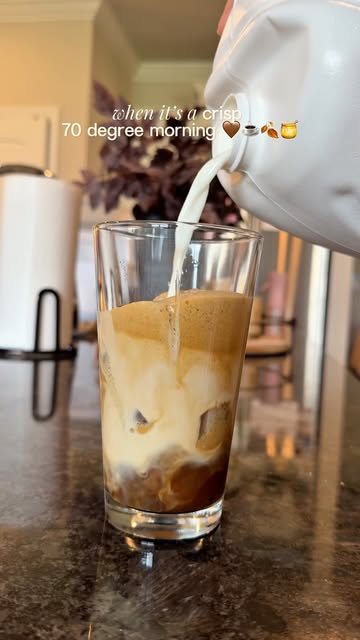The BEST kind of mornings with @nescafe @nescafeusa and @coffeemate 🤎🍯☕️🍂 #coffee #coffeeathome #icedcoffee #ugccr...