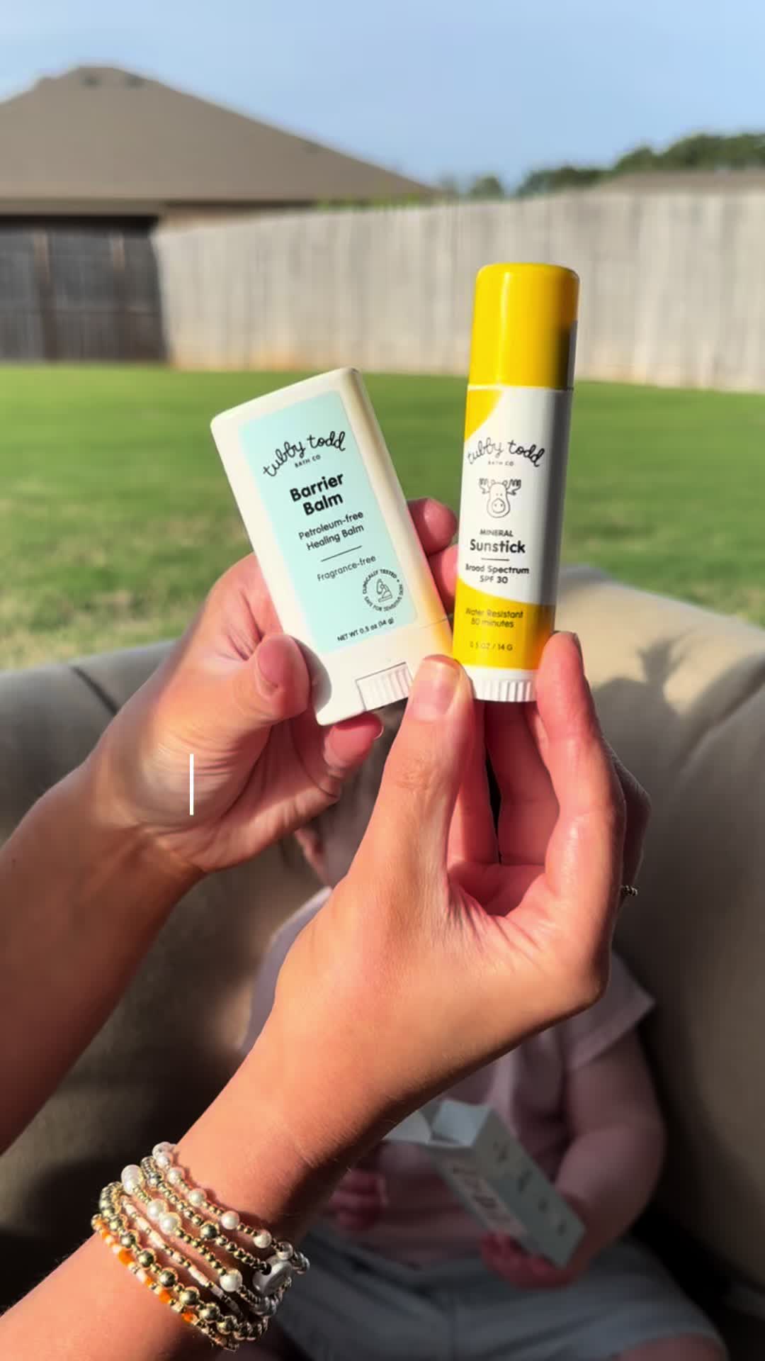 Sensitive skin moms… I finally found products that works without irritating my baby’s skin ☀️🥹 Linking our favorite...