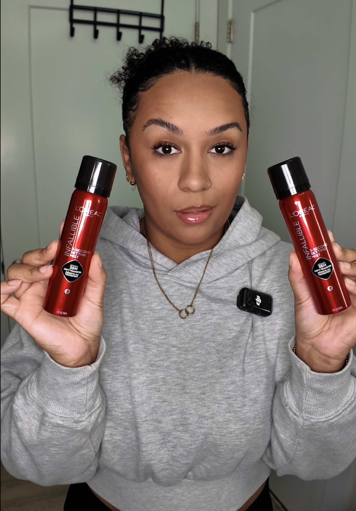 You won’t find me using another setting spray anytime soon @loréal paris usa #lorealinfalliblesettingspray #ugc #ugcc...