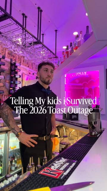Yesterday was a shit show 😂😂 #serviceindustry #bartender #toast #restaurant