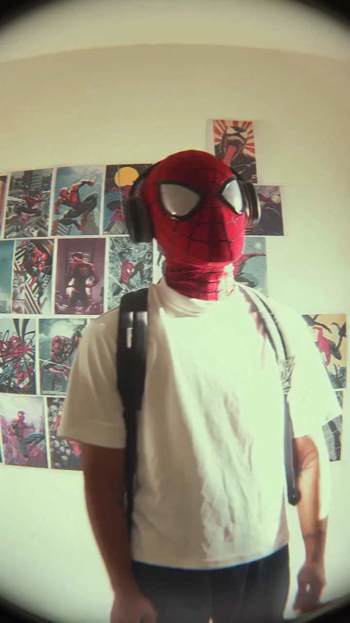 Create this to show my spider man mask😁