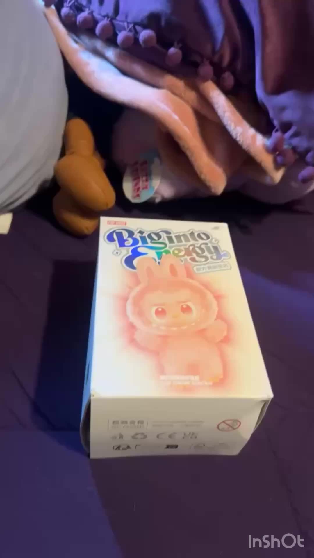 Opening my Labubu 😄 #labubu #bigintoenergylabubu
