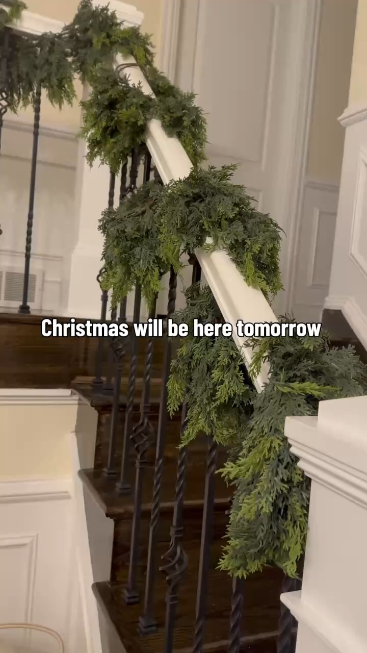 Christmas will be here tomorrow