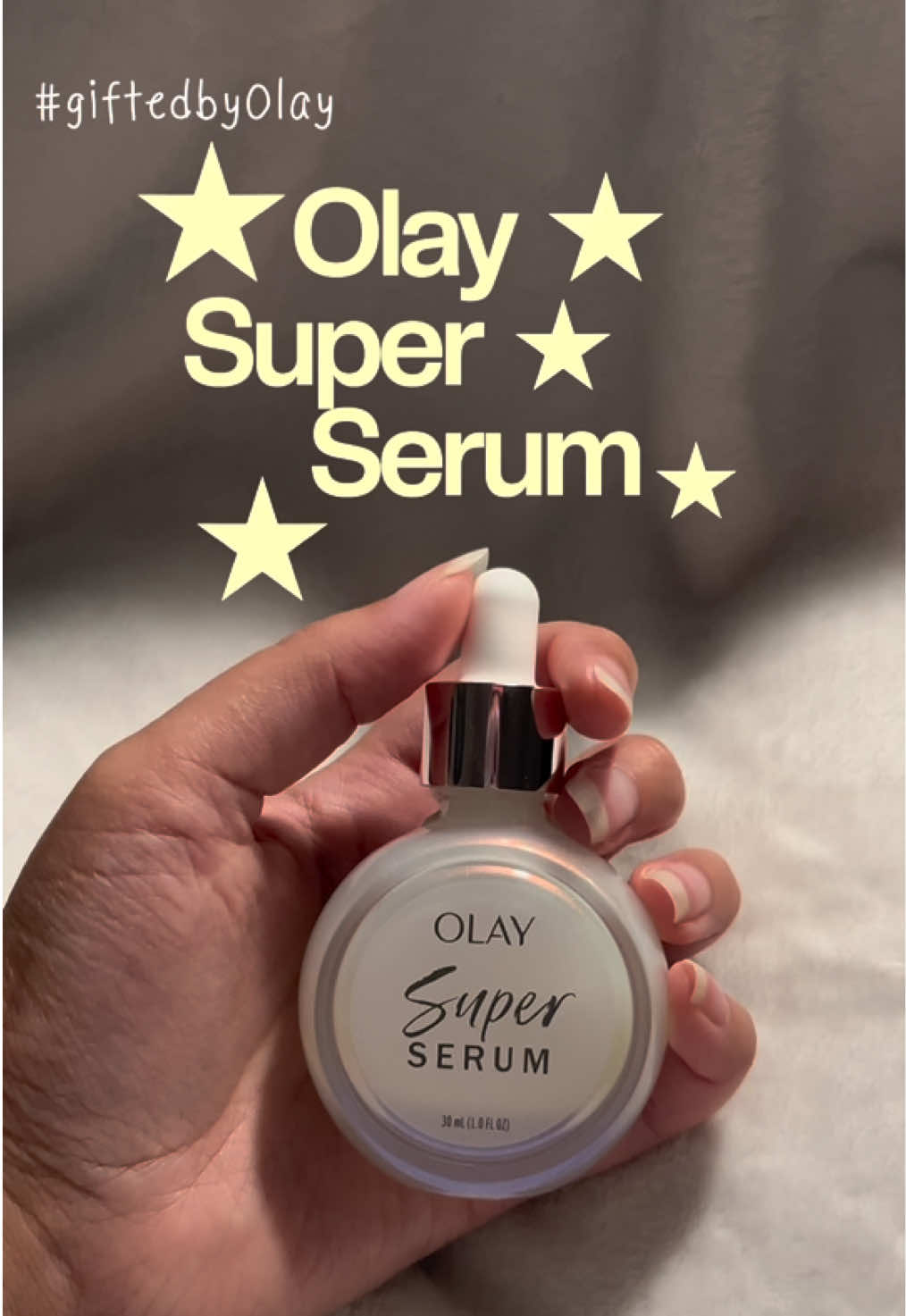 New fave product alert! I was so excited to try this Olay Super Serum & it did not disappoint. It’s super lightweight...
