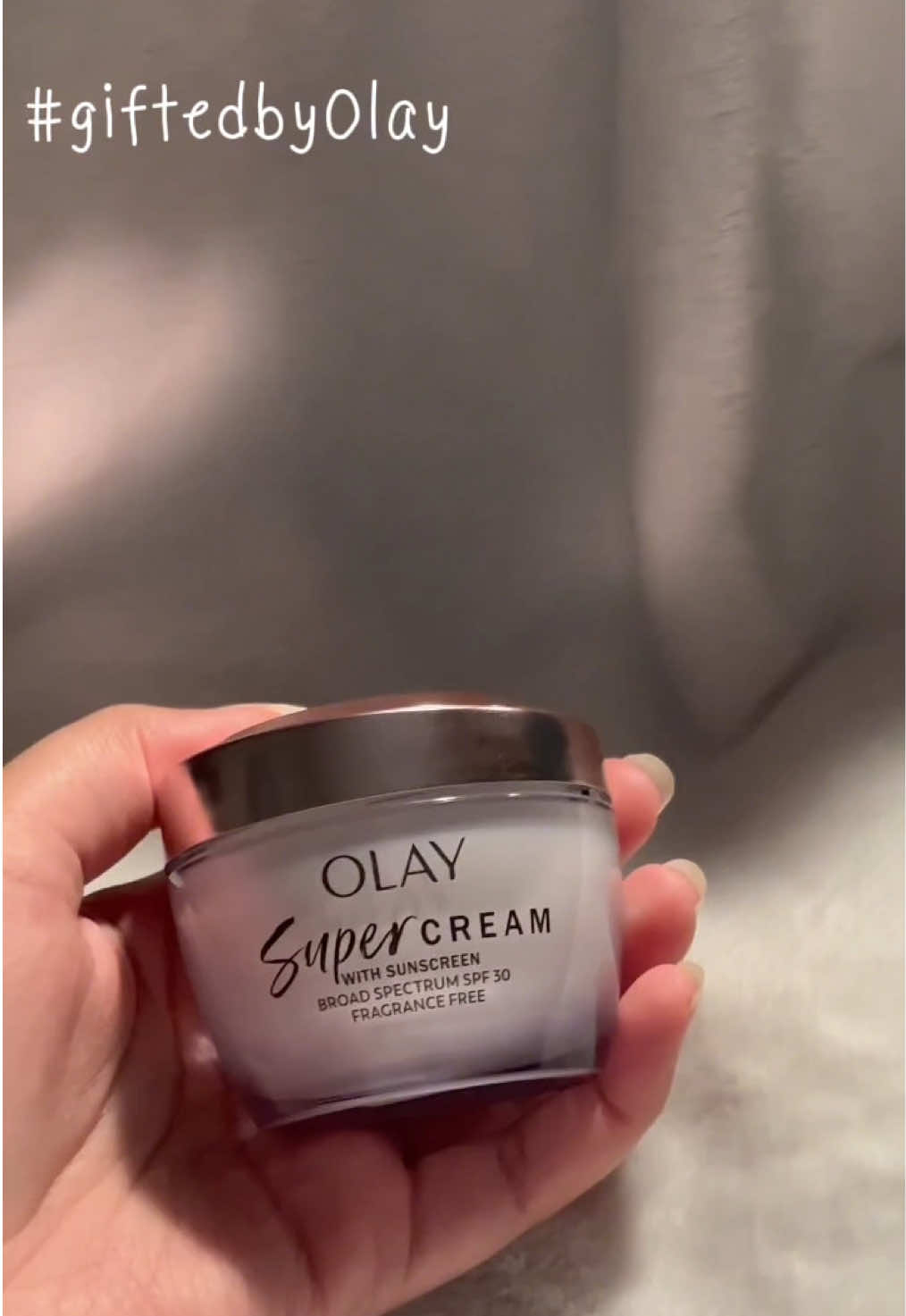 My new favorite moisturizer!! @Olay Skin Care #olaysupercream #skincare #ugccreator #smallcreator #sahm
