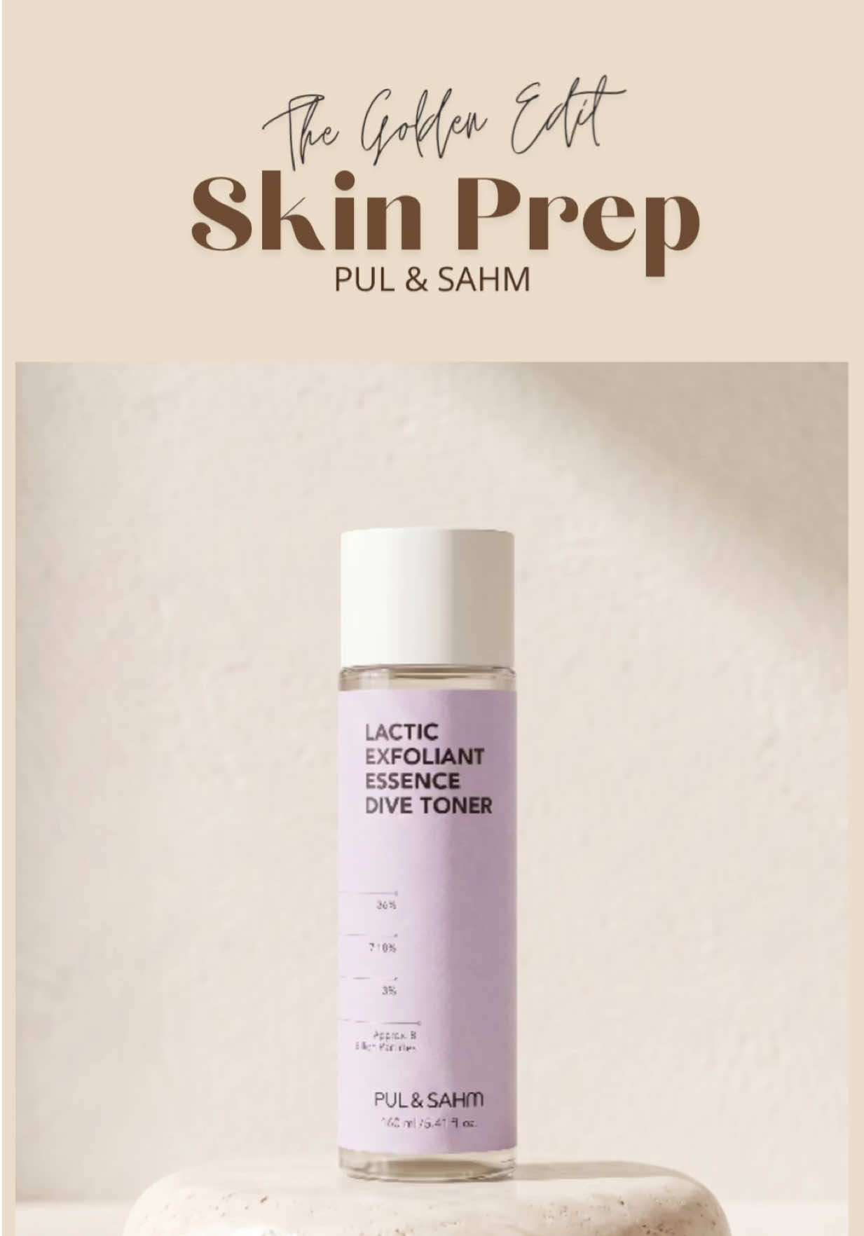 Good makeup starts long before foundation. ✨ I’ve been focusing more on skin prep lately, and this gentle lactic acid...