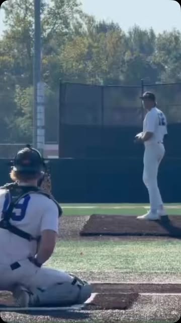 R-FR RHP Ethan Faith (McHenry) attacked & challenged at 92-94 mph, relied on it often. Did show a hard, gyro SL, 86-8...