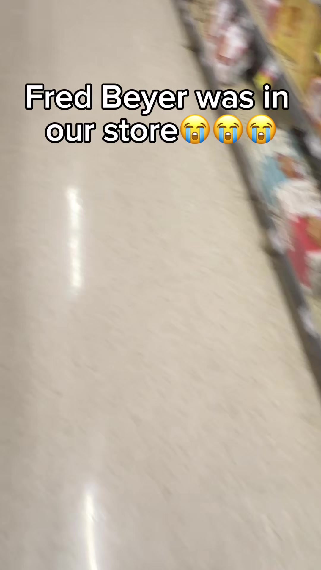 Fred Beyer was in our store😭✌️ #scream #screaminginstores #funny