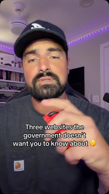 Three websites the government doesn’t want you to know about 🤯 #tech #technology #cantina