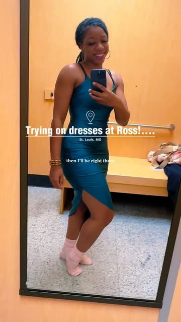 Oh nothing just at one of my FAV stores trying on dresses! 👗…..I needed one for an event! The day of, I wasn’t stres...